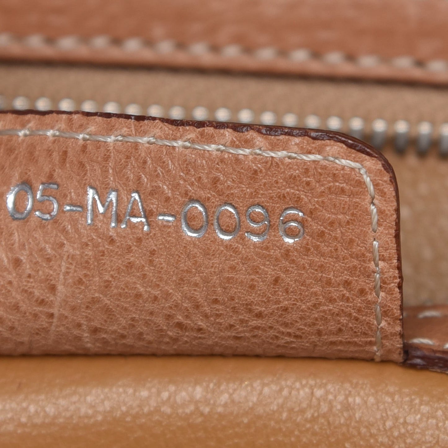 Calfskin Saddle Bowler Tan