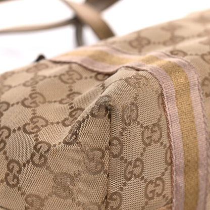 Gucci Monogram Medium Jolicoeur Tote Metallic 5 of 10