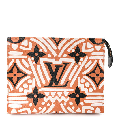Louis Vuitton Monogram Giant Crafty Pochette Toiletry 26 Creme Caramel 1 of 6