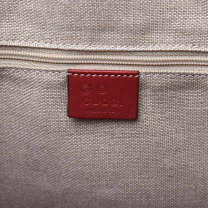 Gucci Soft Microguccissima Dome Satchel Red 8 of 17