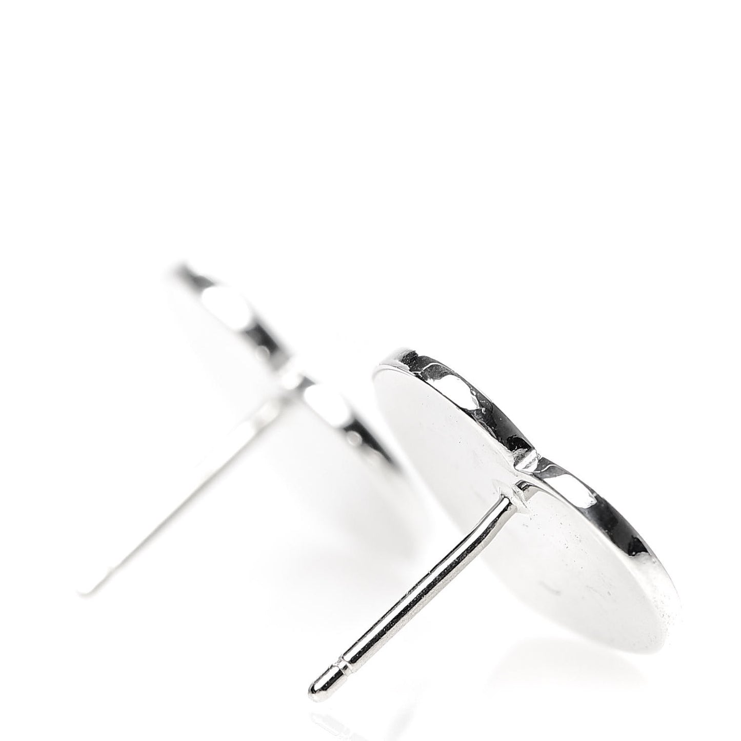 Sterling Silver Return To Heart Tag Earrings