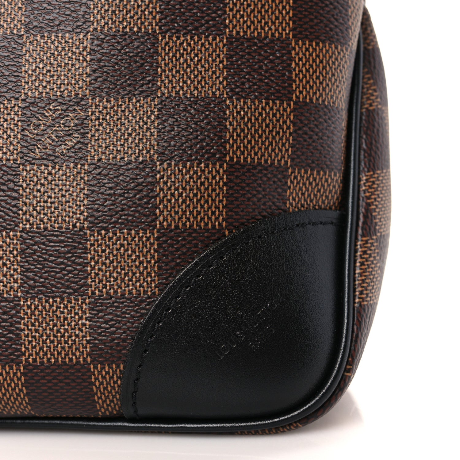 Louis Vuitton Damier Ebene Odeon MM Black 6 of 8
