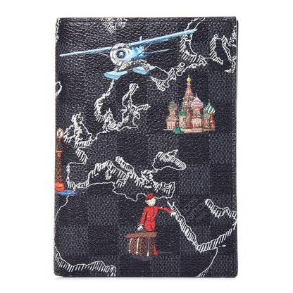 Louis Vuitton Damier Graphite Map Passport Cover 1 of 9