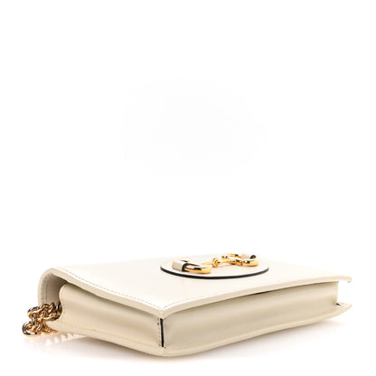 Gucci Boarded Plutone Calfskin Horsebit 1955 Wallet On Chain Mystic White 4 of 11