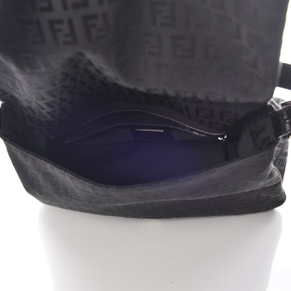Fendi Zucchino Mama Baguette Black 7 of 9