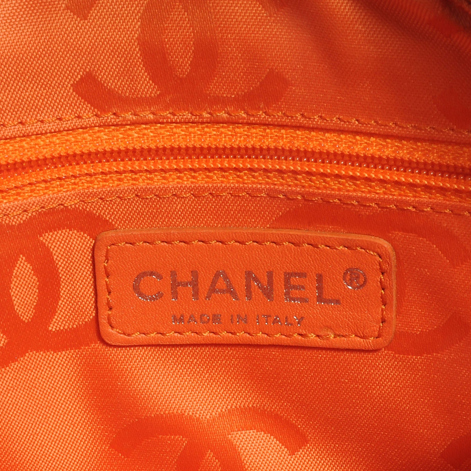 Chanel Calfskin Quilted Cambon Pochette Brown 6 of 7