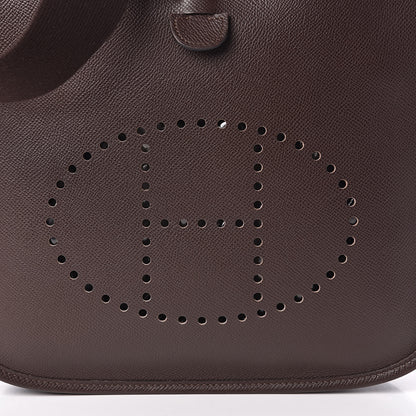 Hermes Epsom Evelyne II PM Chocolate 10 of 10