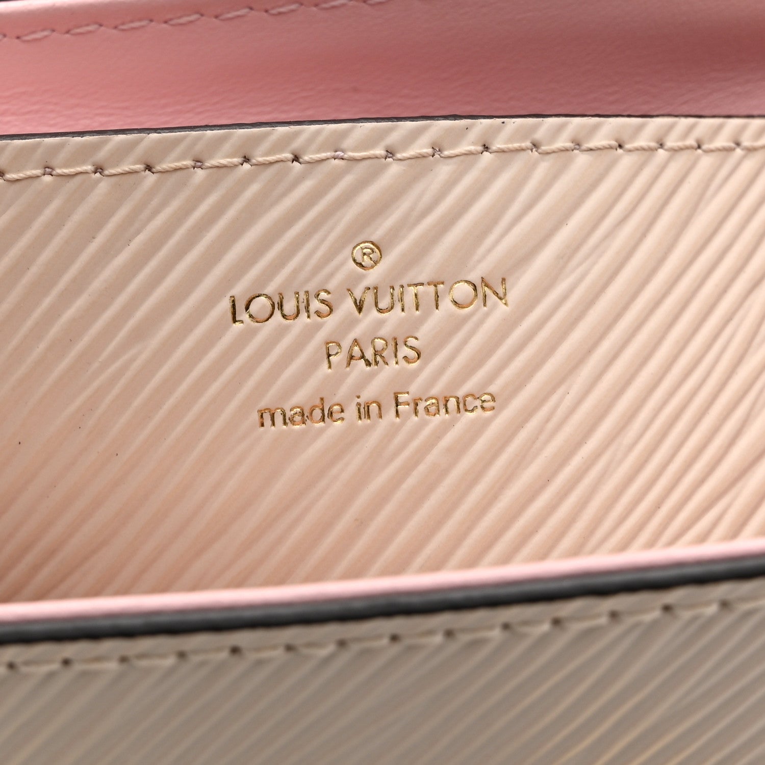 Louis Vuitton Epi Twist Bi-Color Chain Shoulder Bag PM Quartz White 7 of 10