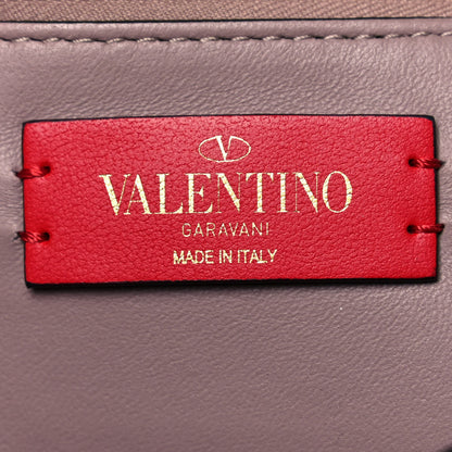 Valentino Garavani Smooth Calfskin Quilted Beehive Shoulder Bag Light Ivory 6 of 14