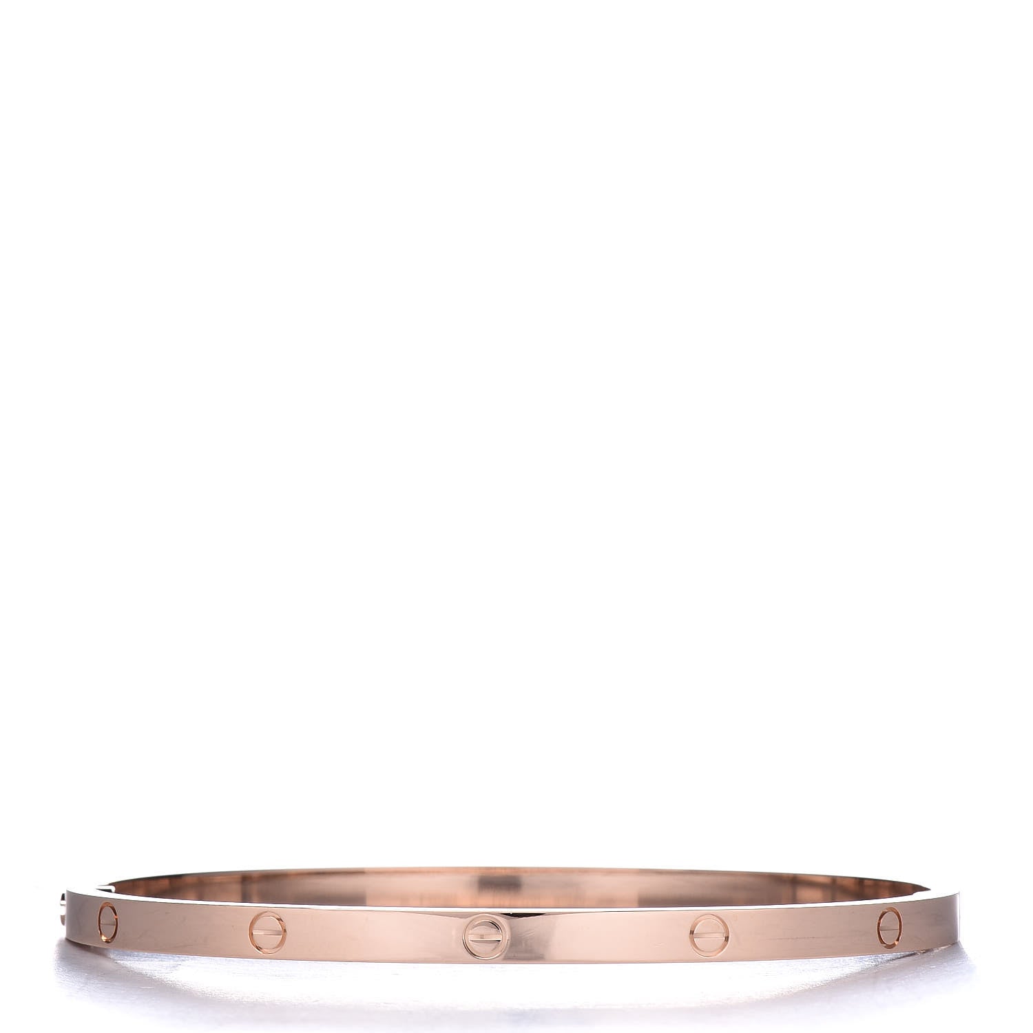 Cartier 18K Pink Gold Small LOVE Bracelet 18 3 of 5