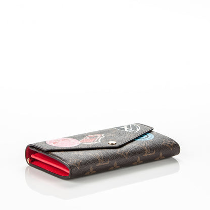Louis Vuitton Monogram World Tour Sarah Wallet 4 of 6