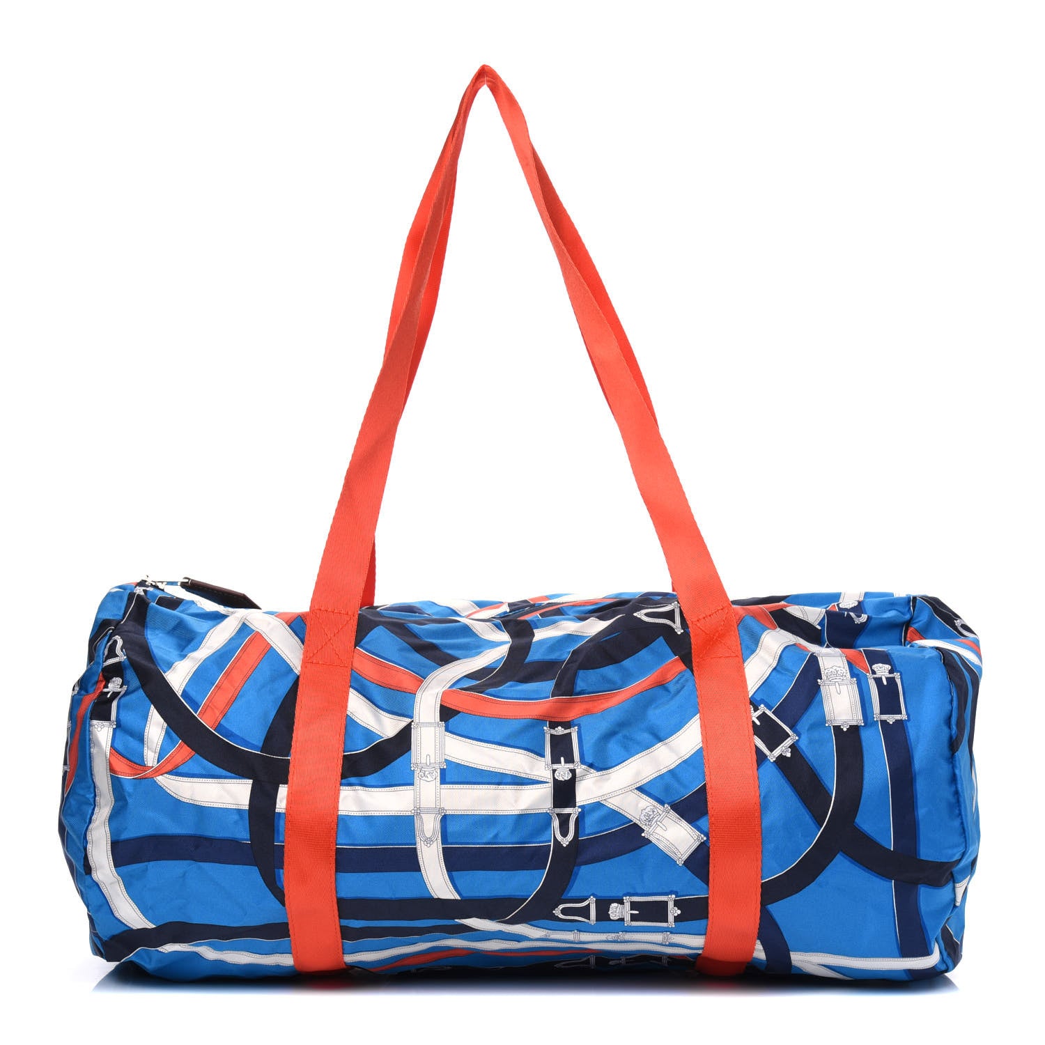 Hermes Silk Barenia Cavalcadour Airsilk Duffle 50 1 of 7