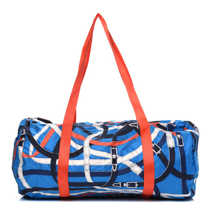 Hermes Silk Barenia Cavalcadour Airsilk Duffle 50 1 of 7