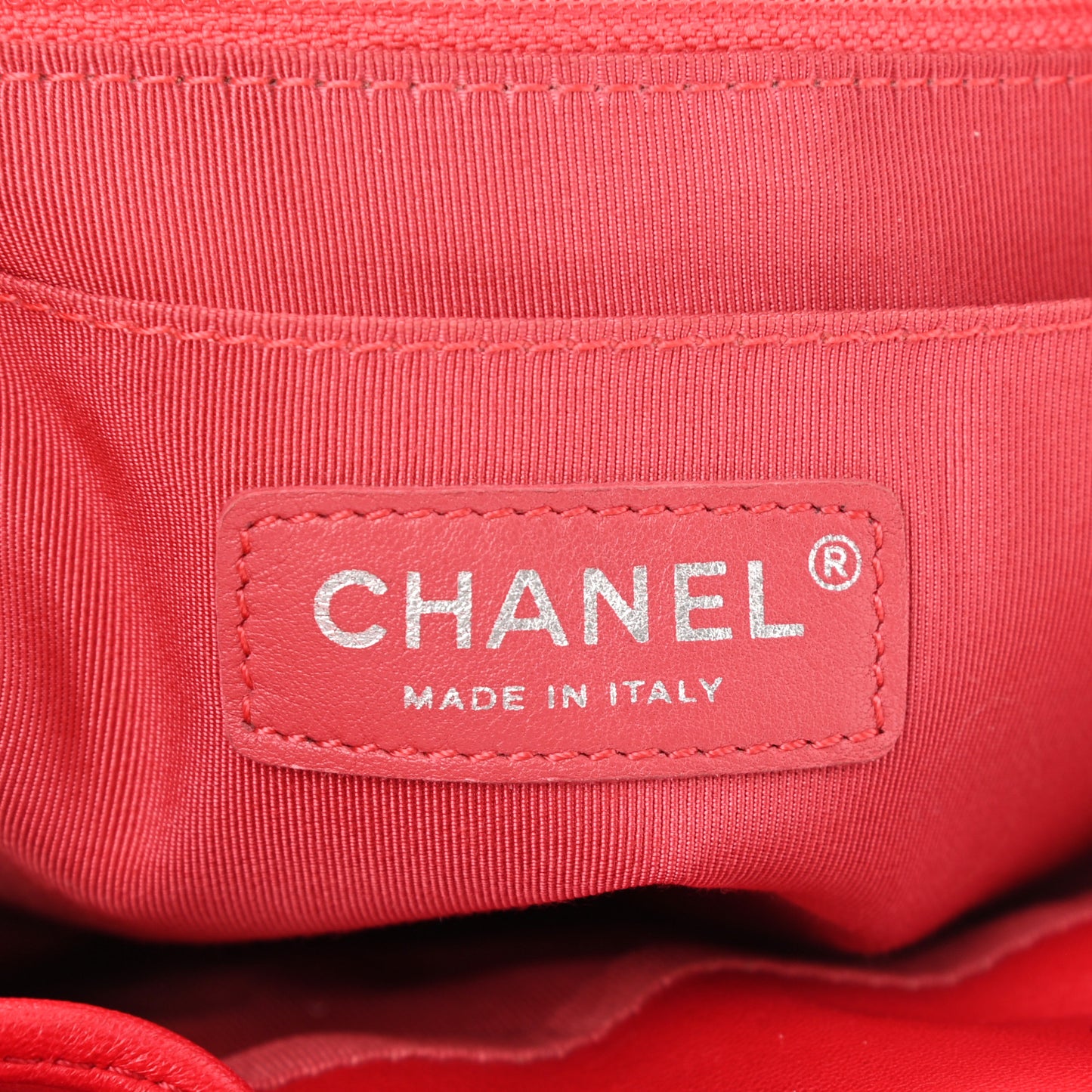 Lambskin Quilted Large Urban Spirit Backpack Red