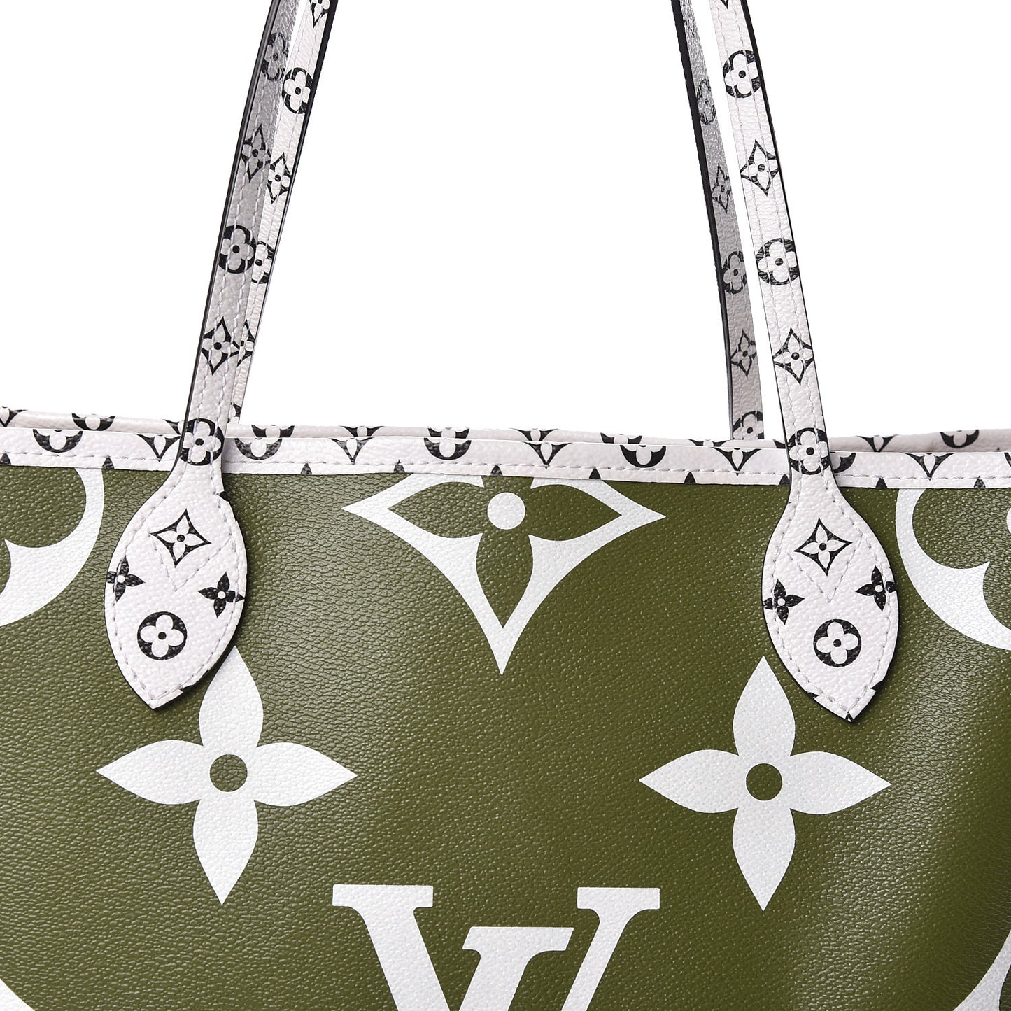 Monogram Giant Neverfull MM Kaki