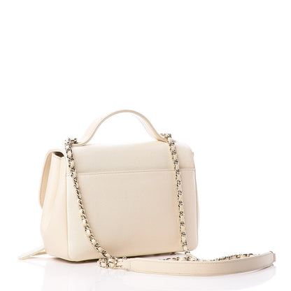 Chanel Caviar Quilted Small Business Affinity Flap White 3 of 9