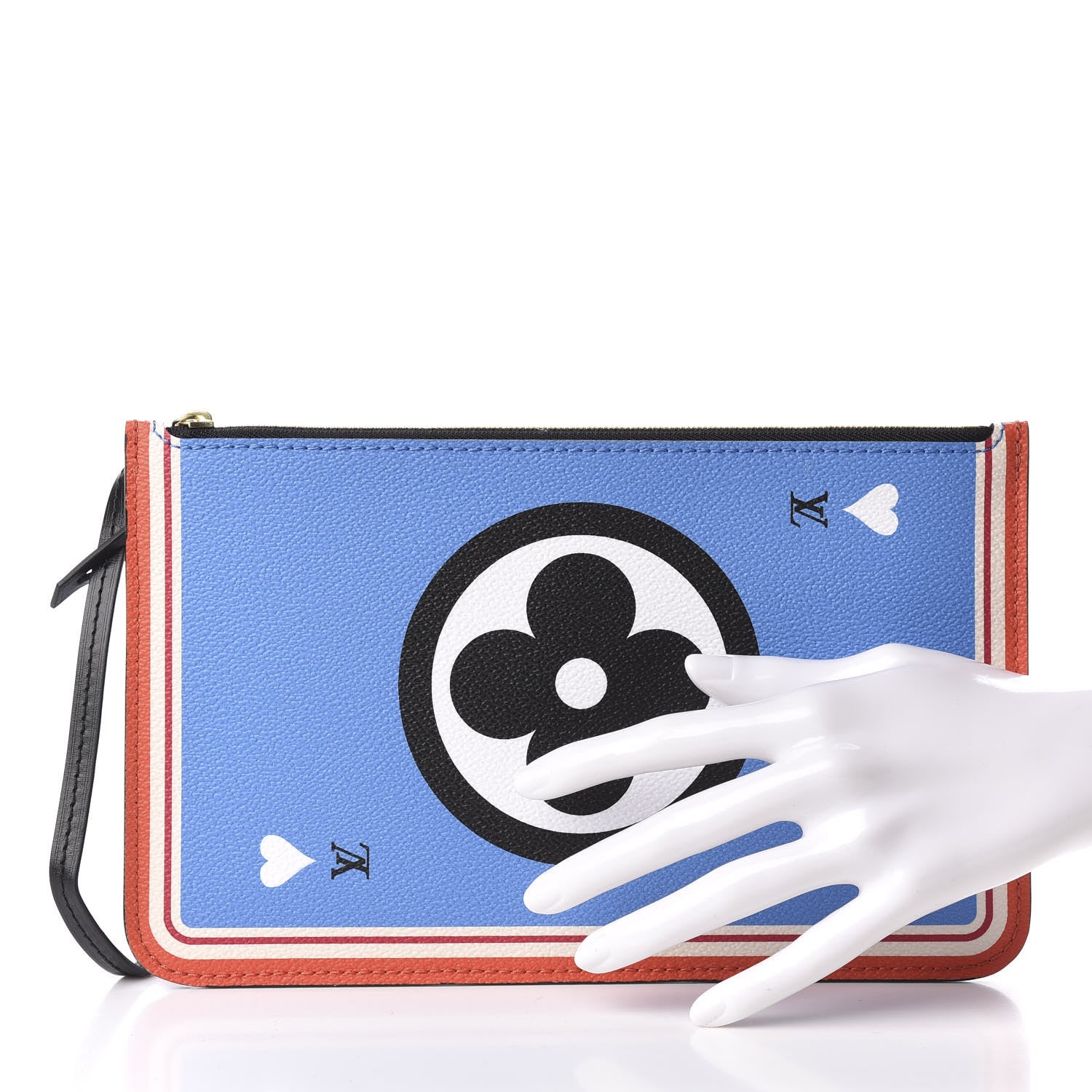 Louis Vuitton Game On Neverfull MM Pochette Black 2 of 7