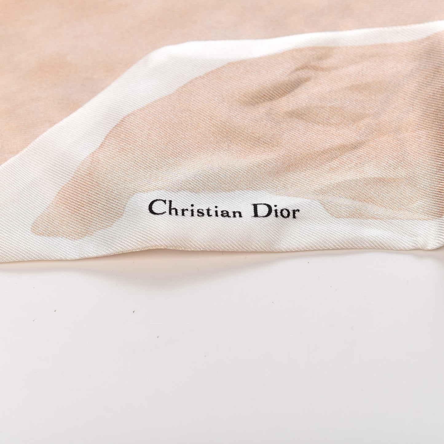 Silk Damier Mitzah Scarf