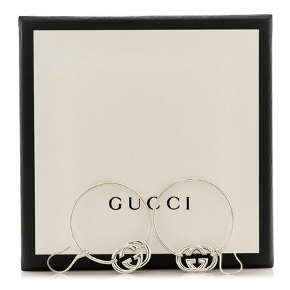 Gucci Sterling Silver Britt Hoop Earrings 4 of 4