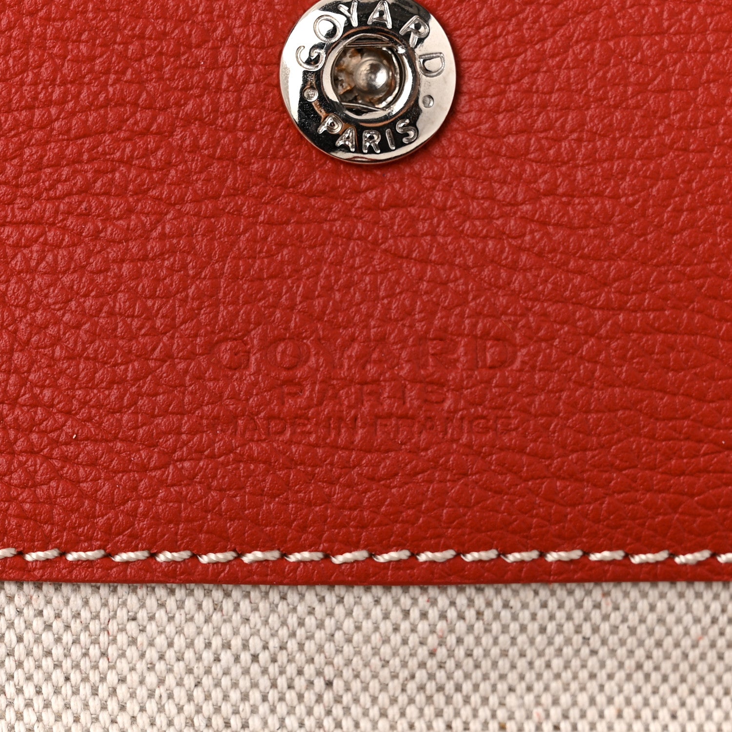 Goyard Goyardine Saint Louis PM Red 7 of 11