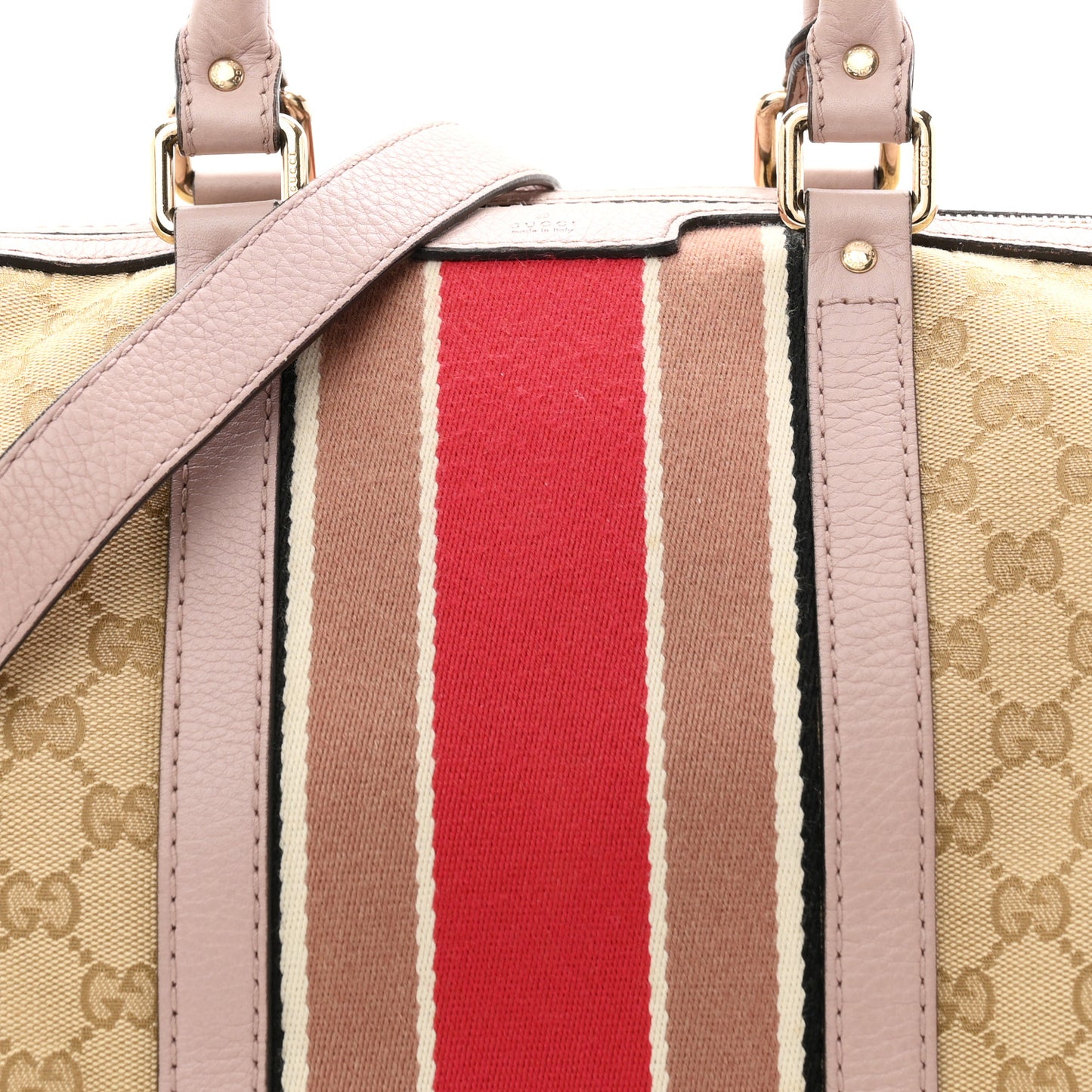 Monogram Vintage Web Medium Boston New Sand Lilas