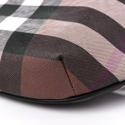 Burberry E-canvas Check Bum Bag Dark Birch Brown 10 of 14