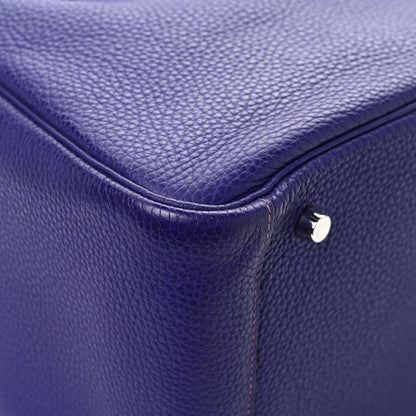 Hermes Taurillon Clemence Lindy 34 Iris 10 of 16