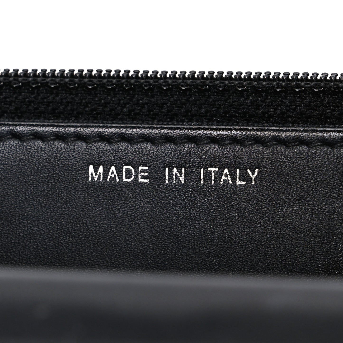 Glazed Aged Calfskin Reissue Wallet On Chain WOC So Black