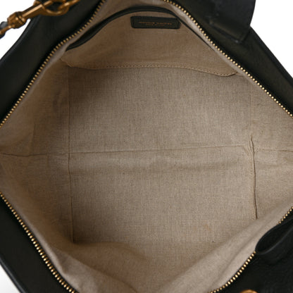 Mansur Gavriel Calfskin Tulipano Bag Black 5 of 9