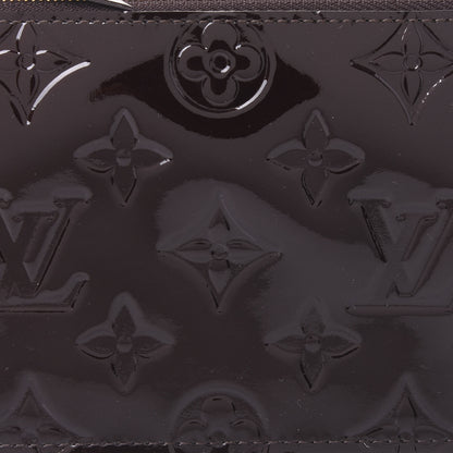 Louis Vuitton Vernis Felicie Chain Wallet Zippered Insert Amarante 8 of 8