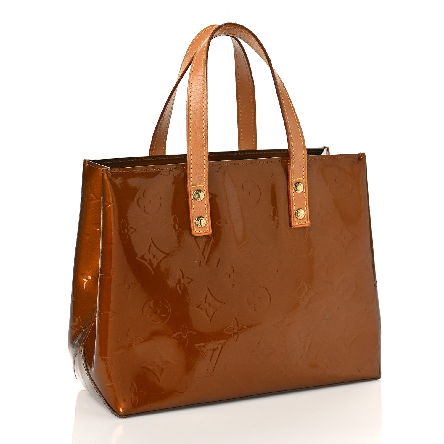 Louis Vuitton Vernis Reade PM Bronze 3 of 9