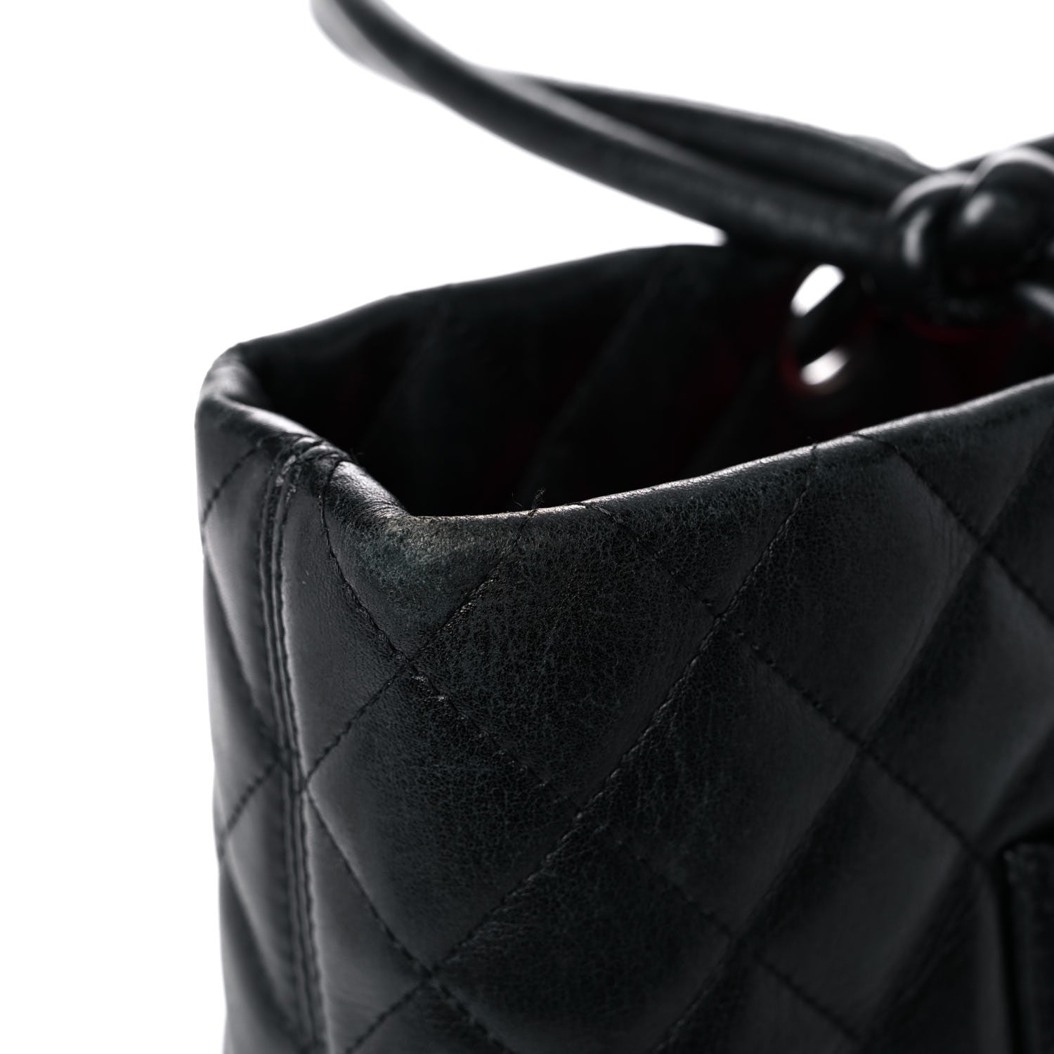 Chanel Calfskin Quilted Large Cambon Tote Black 19 of 28