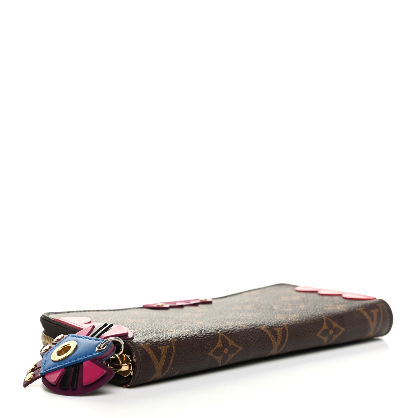 Monogram Totem Zippy Wallet Flamingo