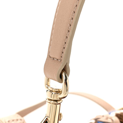 Chloe Cashmere Knit Calfskin Mini Penelope Soft Shoulder Bag Woodrose Multicolor 12 of 12