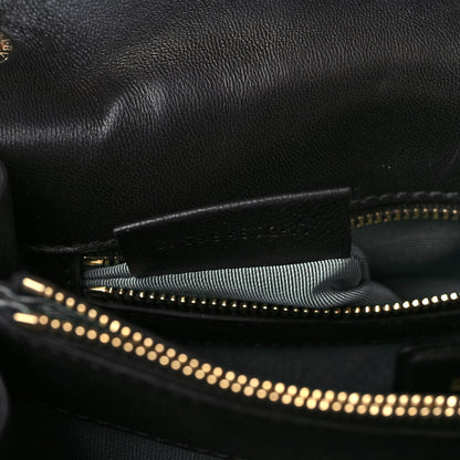 Bulgari Lizard Serpenti Forever Shoulder Bag Black Multicolor 7 of 9