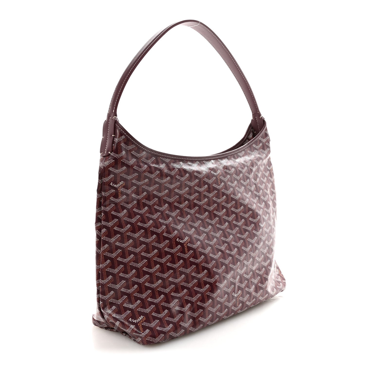 Goyard Goyardine Boheme Hobo Burgundy 4 of 11