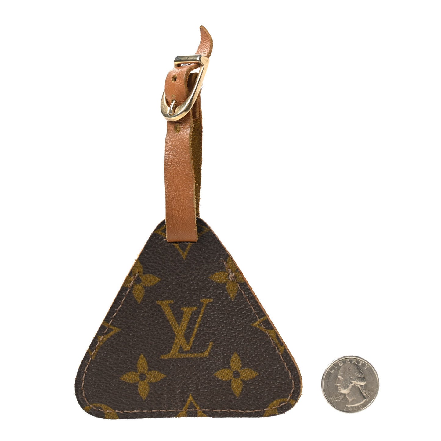 Monogram French Company Luggage Tag