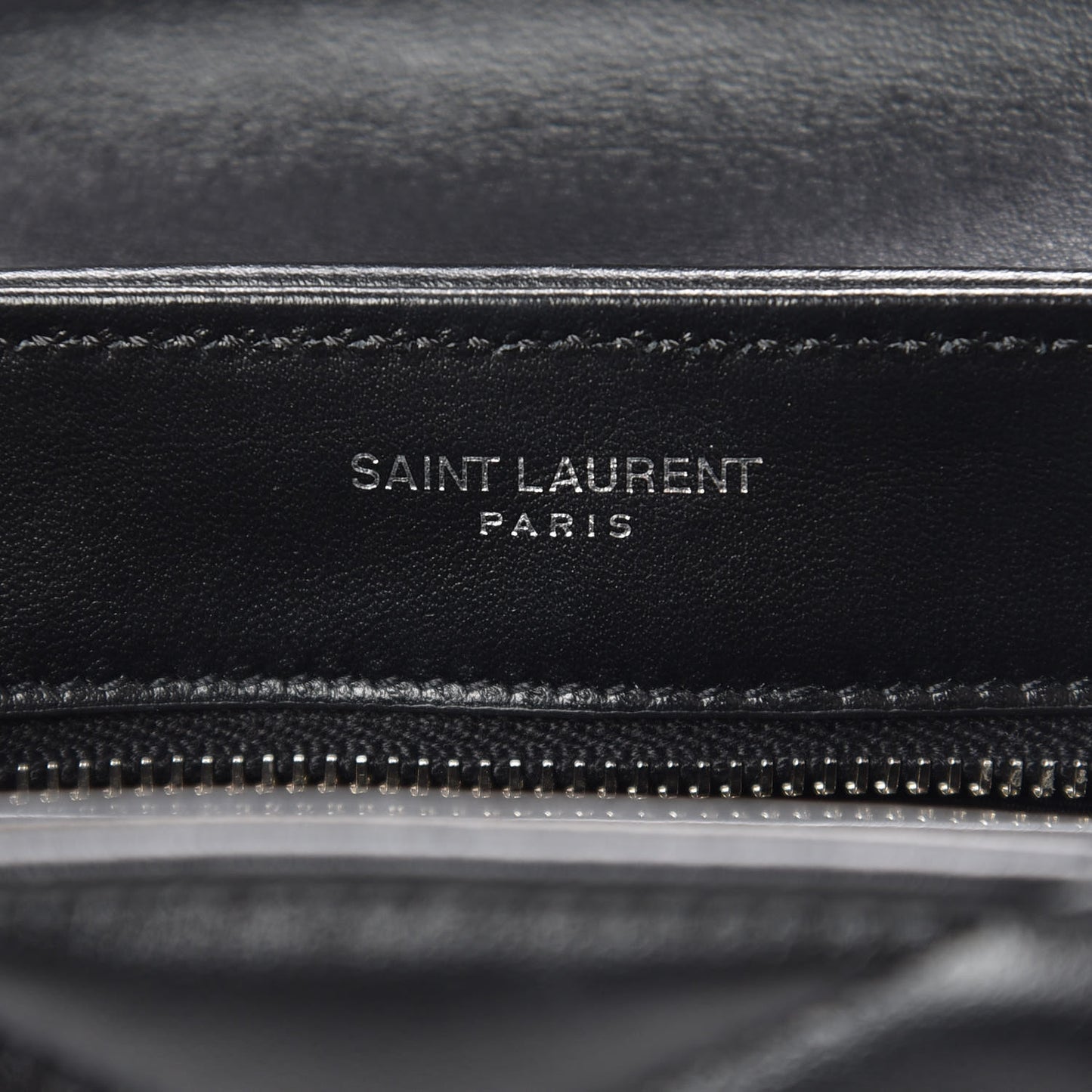 Calfskin Y Quilted Monogram Toy Loulou Crossbody Bag Black