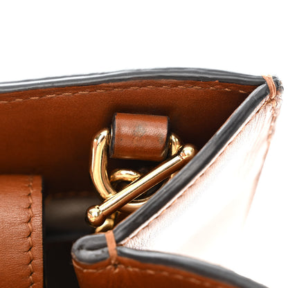 Gucci New Canvas Charisma Calfskin Crystal GG Monogram Mini Diana Tote Bag Camel Ebony 13 of 19