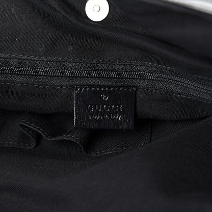 Gucci Monogram Large Full Moon Tote Black 5 of 14