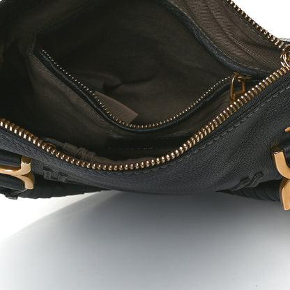 Chloe Calfskin Small Marcie Satchel Black 5 of 11