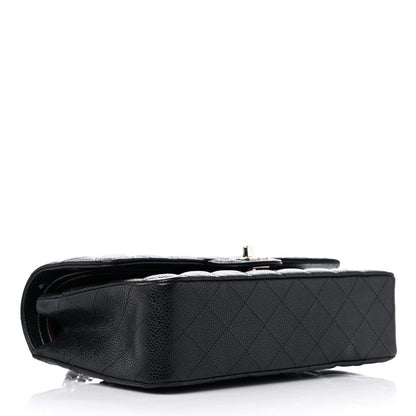 Chanel Caviar Quilted Medium Double Flap Black 3 of 9