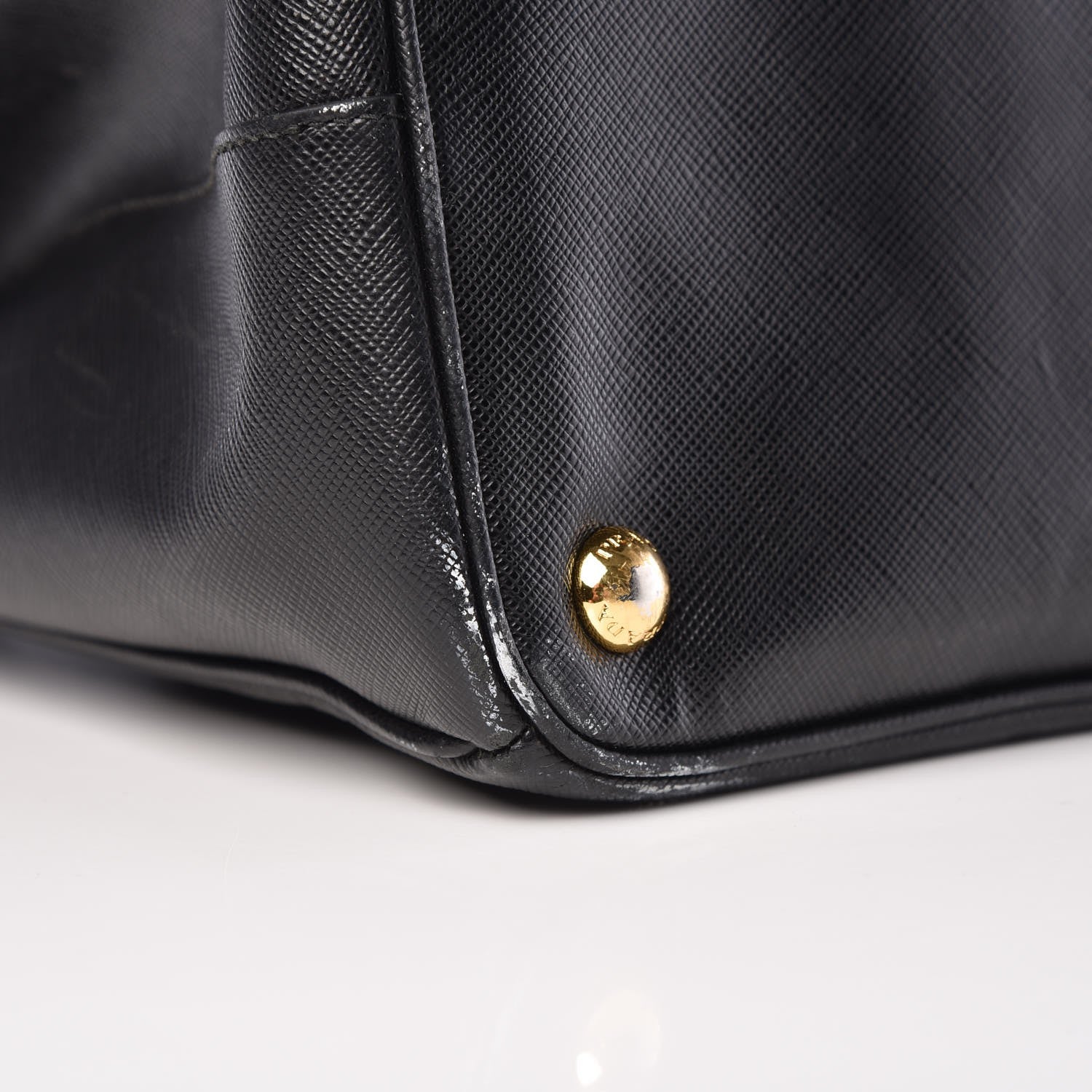 Prada Saffiano Large Galleria Double Zip Tote Black 20 of 22