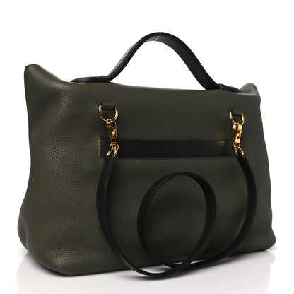 Hermes Taurillon Maurice Swift 24/24 29 Vert Olive Vert Bronze 3 of 10