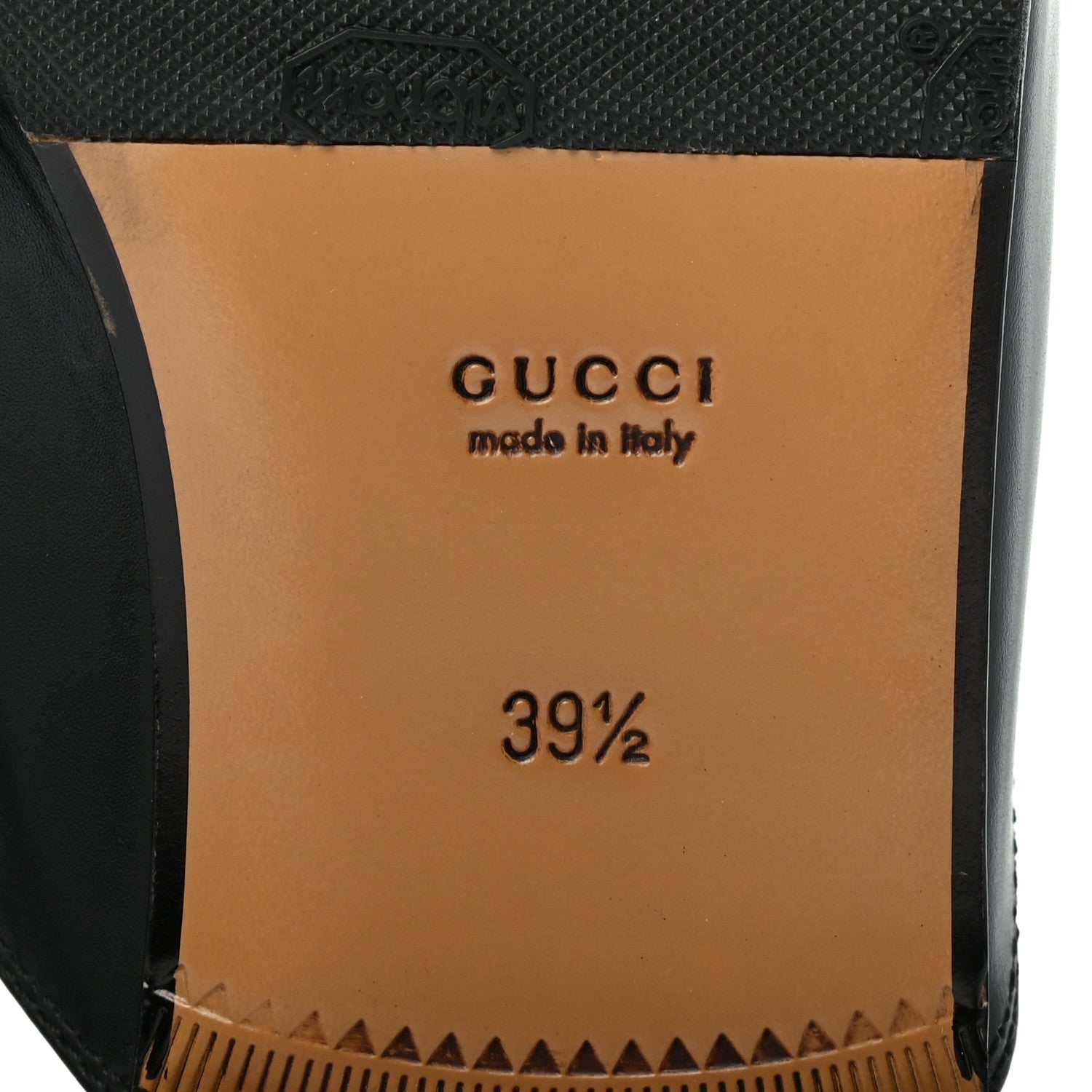 Gucci Calfskin Womens Princetown Slippers 39.5 Black 6 of 8
