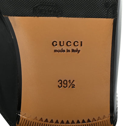 Gucci Calfskin Womens Princetown Slippers 39.5 Black 6 of 8