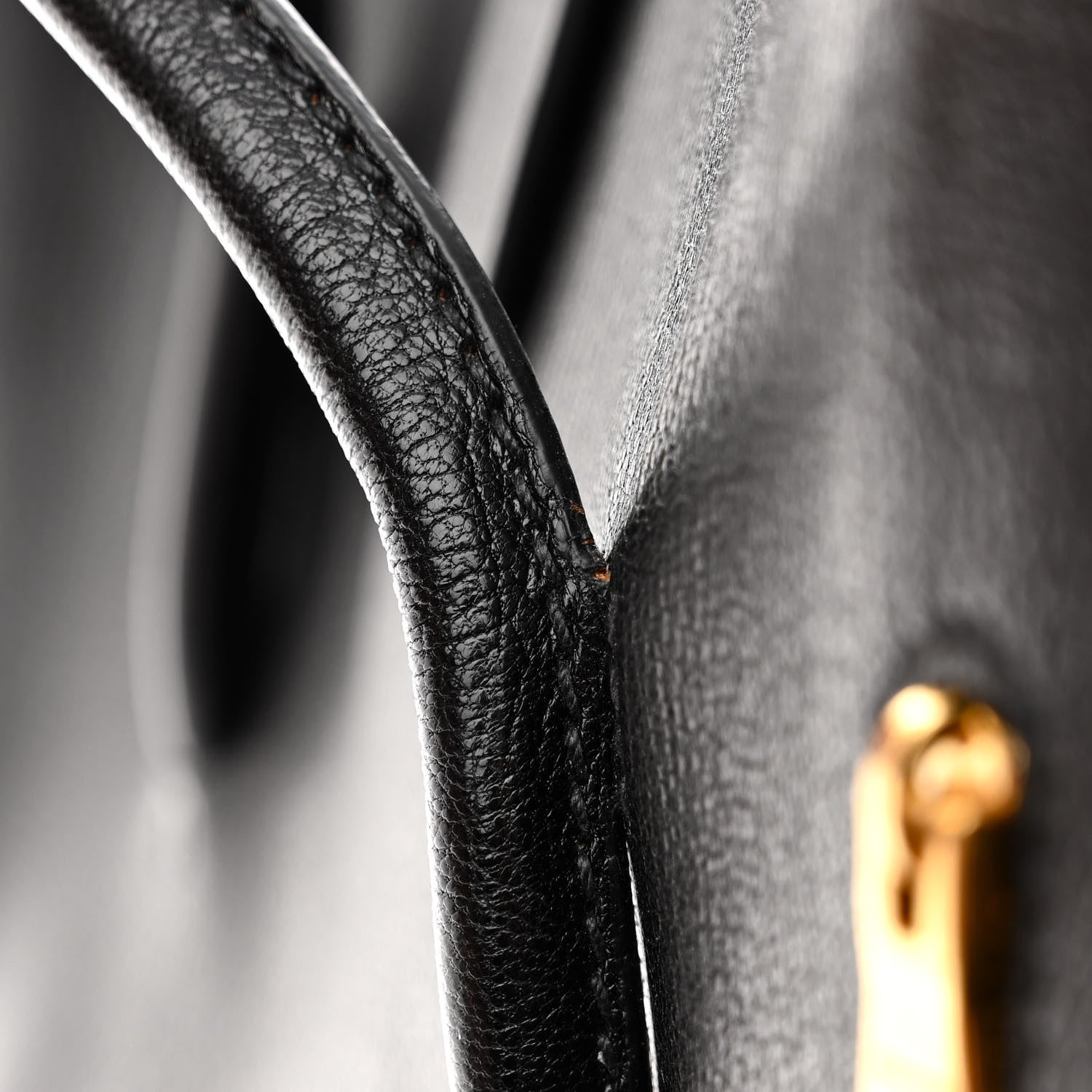Miu Miu Goatskin Madras Tote Black 17 of 18