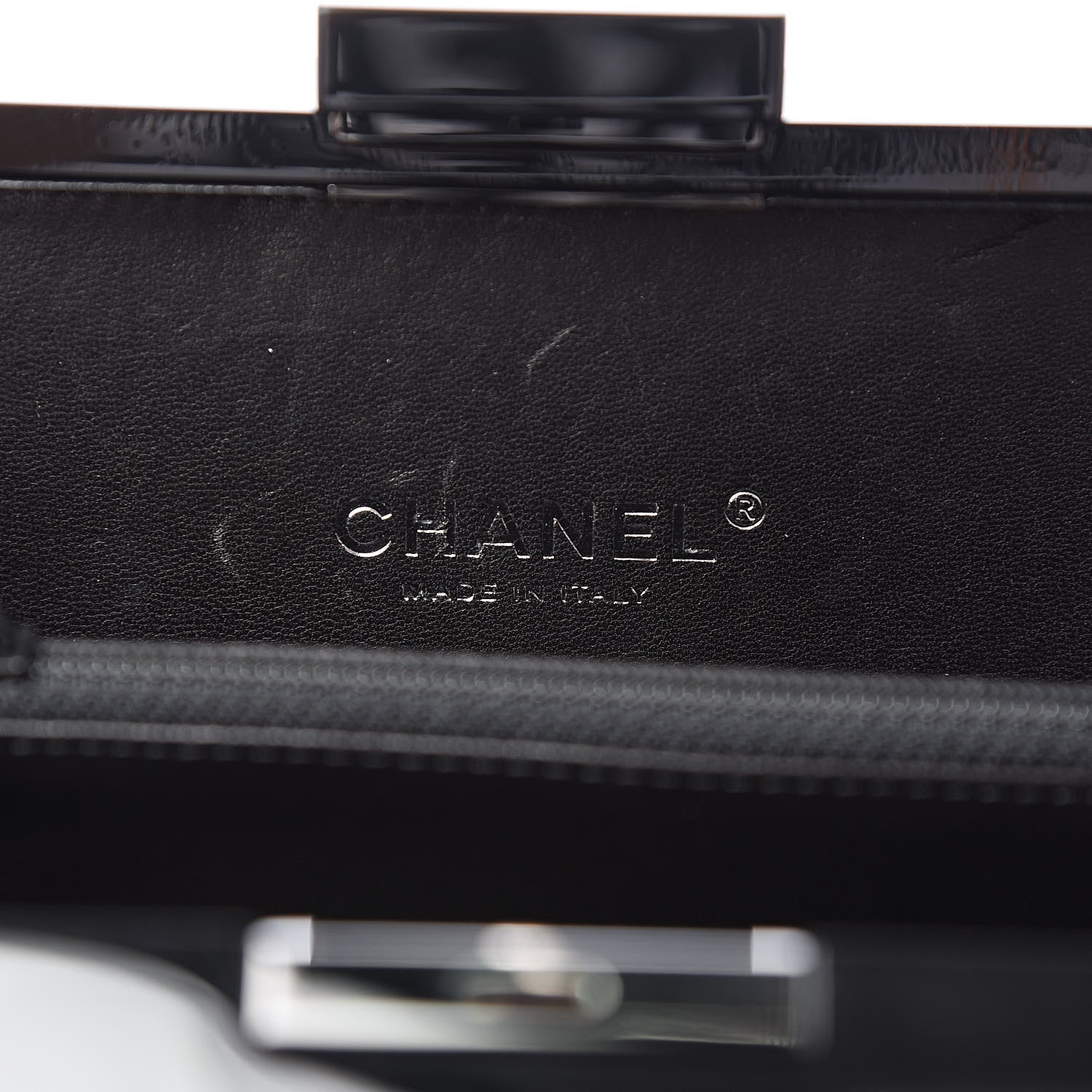 Chanel Pearl Boy Brick Lego Clutch Black 6 of 17