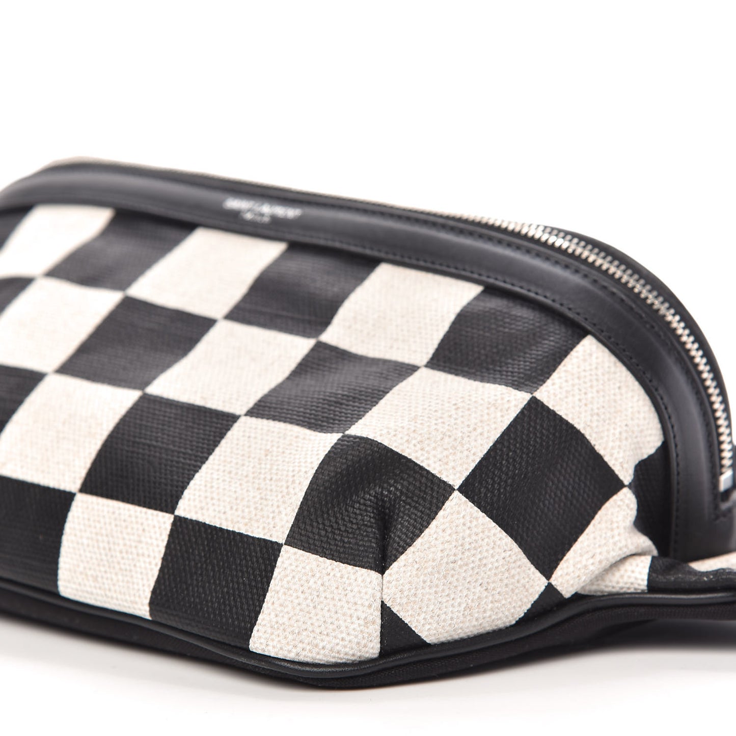 Canvas Classic Belt Bag Black White