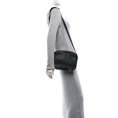Loewe Soft Grained Calfskin XS Military Messenger Bag Black 2 of 10
